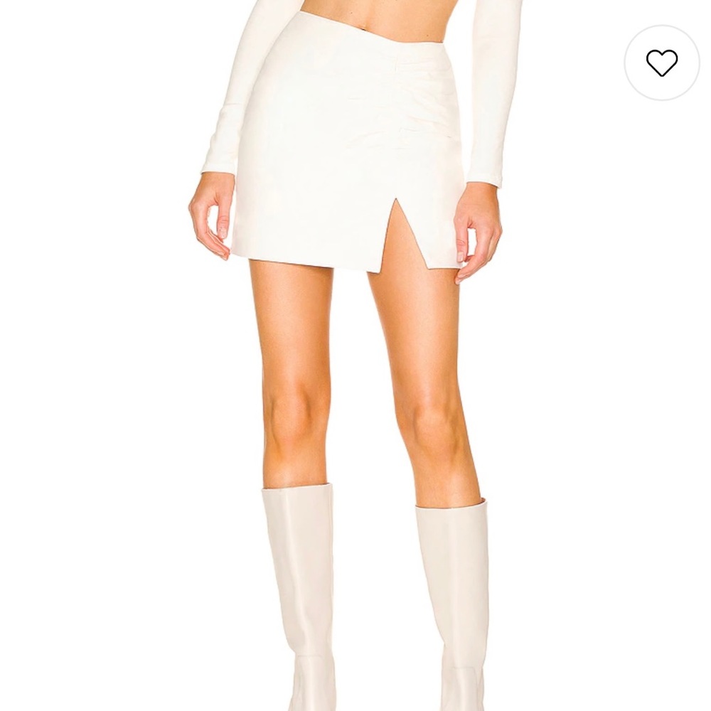 Lovers and Friends Real Leather Skirt